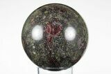 Polished Dragon's Blood Jasper Sphere - South Africa #202741-1